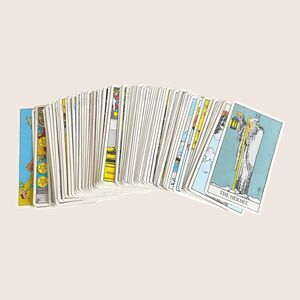 🃏 RIDER WAITE TAROT CARDS COMPLETE DECK GENTLY USED NO BOX